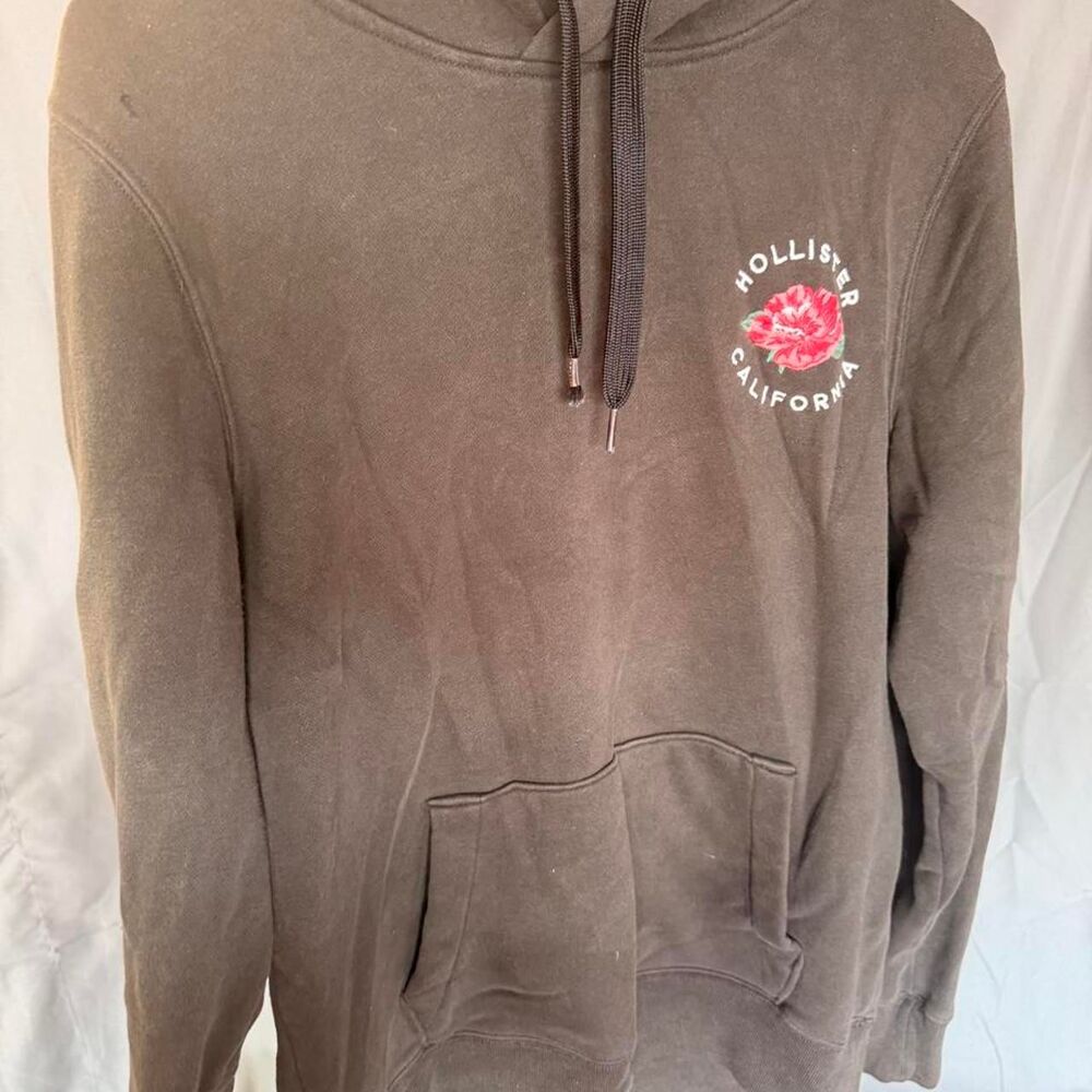 Hollister-co Men's Brown Hoodie
